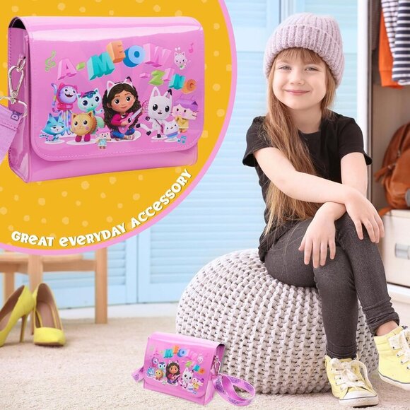 Girls Purse, Cute Shoulder Bag with Adjustable Strap - Girls Gifts - Picture 5 of 6